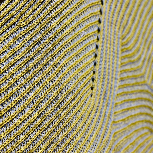 Lime & Dusty Blue Dolman Sleeve Sweater - Picture 9 of 9